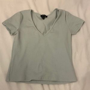 V-neck Waffle T-Shirt